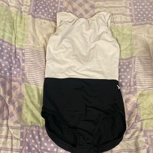 Ballet leotard- in white and black